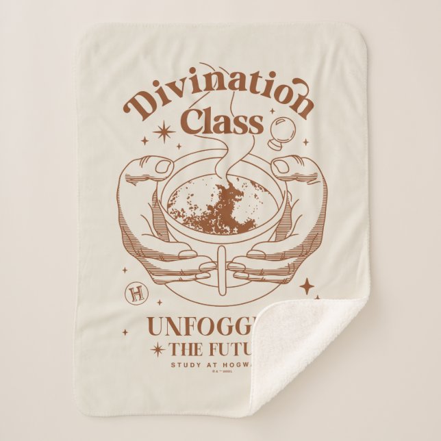 Divination Class - Unfogging The Future Sherpa Blanket (Front)