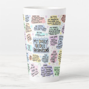  Divine Affirmations  Latte Mug