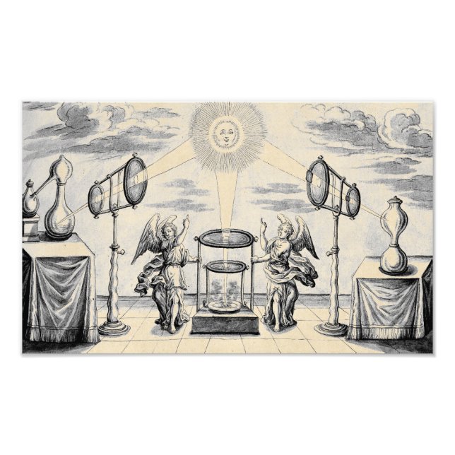 Divine Angels of Alchemy Photo Print (Front)