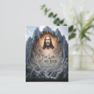 Divine Ascension: The Lord Is My Rock Postcard