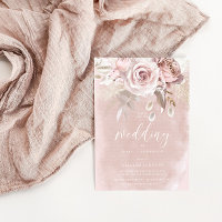 Divine Beautiful Dusty Rose Blush Wedding