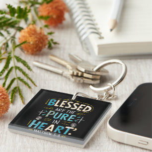 Divine Blessings: A Bible Verse Illumination Key Ring