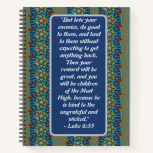 Divine Compassion: Luke 6:35's Promise of Abundant Notebook