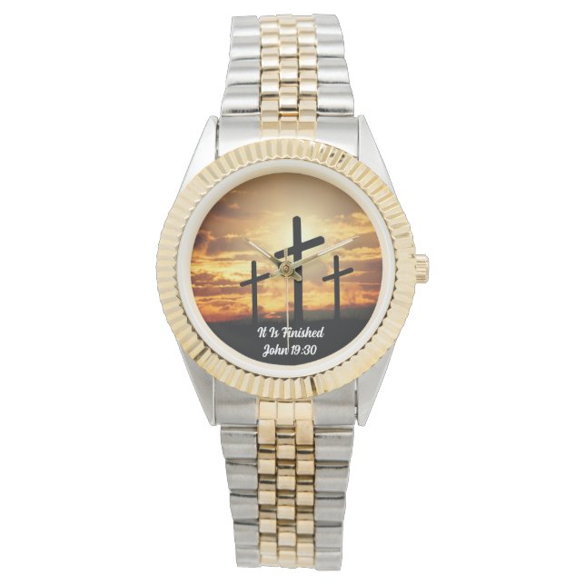 Divine Completion: 'It Is Finished' Women Watch (Front)