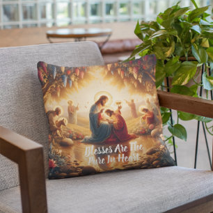 Divine Connection: Jesus Cushion