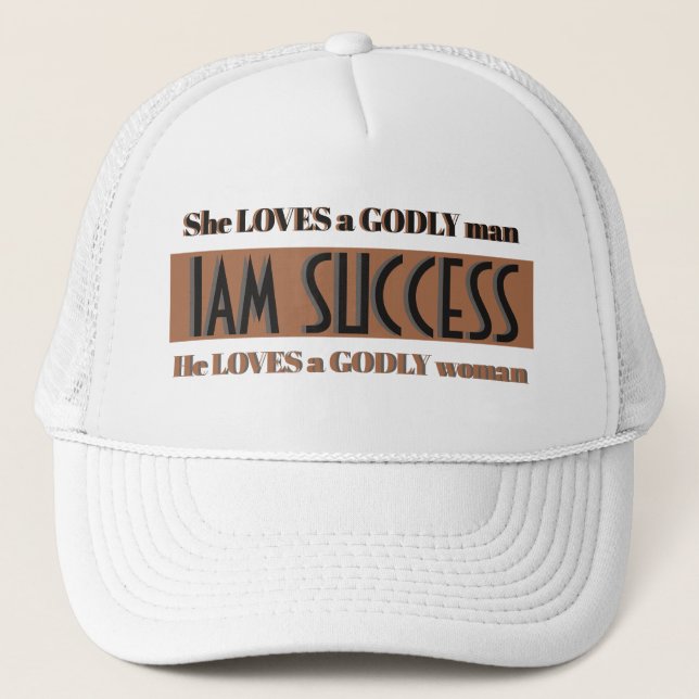 DIVINE CONNECTION TRUCKER HAT (Front)