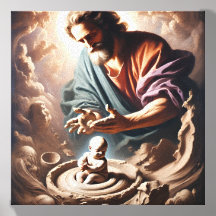 Divine Creation Wrapped Canvas - Peel and Stick