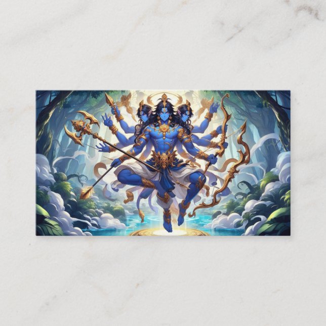 🎨 Divine Creations: Fan Art Images of God 🌟 Business Card (Front)
