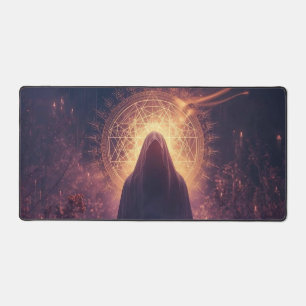 Divine Darkness – The Sacred Halloween Presence Desk Mat