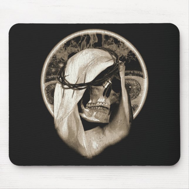 Divine Decay - Gothic Design Mouse Pad (Front)