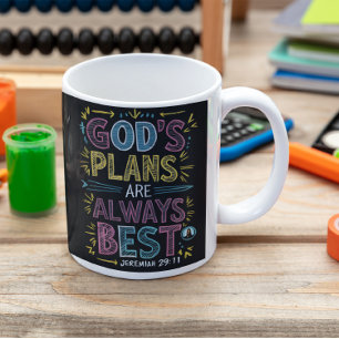 Divine Design: Gods Plans Are Always Best Coffee Mug