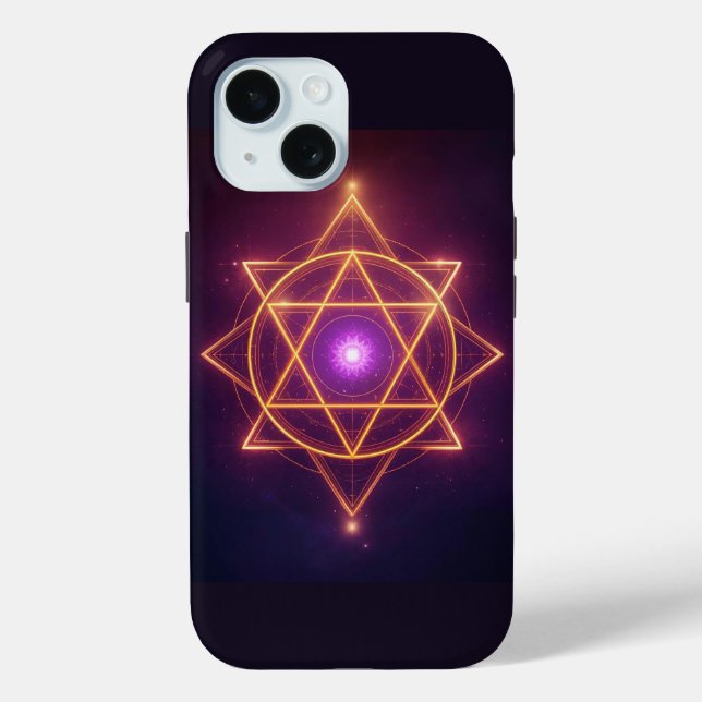 Divine Diwali Energy Flow | ArtivaNest Case-Mate iPhone Case (Back)