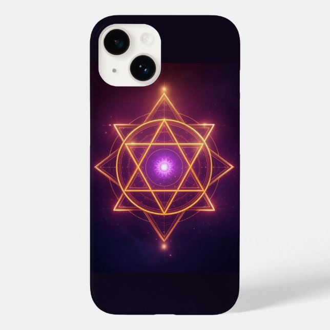 Divine Diwali Energy Flow | ArtivaNest Case-Mate iPhone Case (Back)