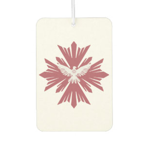 Divine dove of peace car air freshener