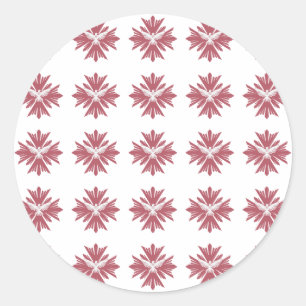 Divine dove of peace classic round sticker