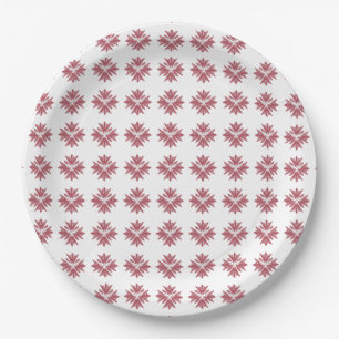 Divine dove of peace paper plate