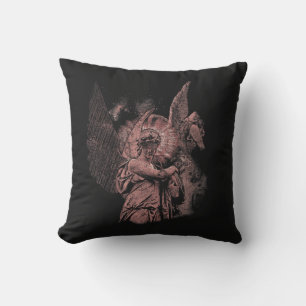 Divine Error - Techno-Goth Streetwear Design Cushion