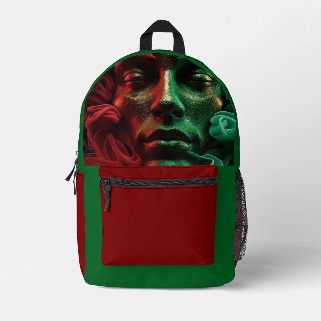 Divine Essence Printed Backpack (Front)