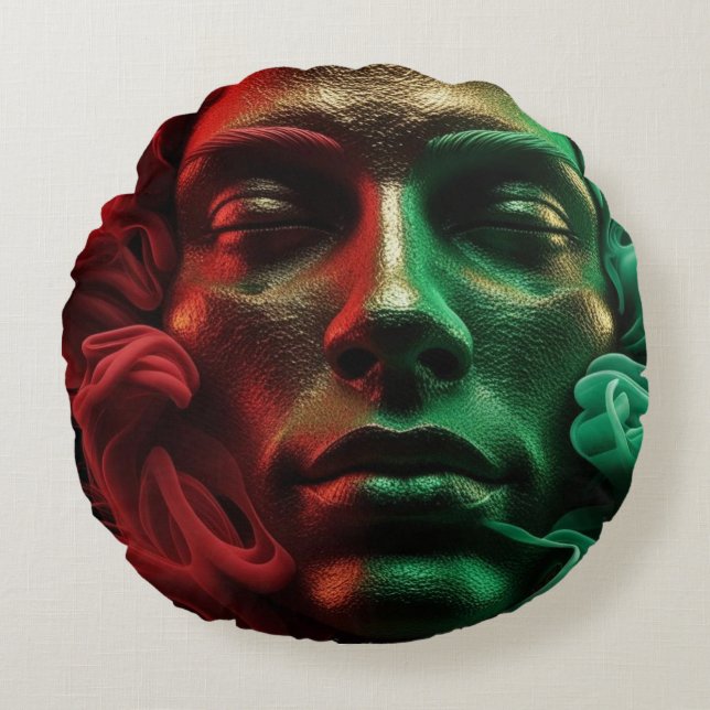 Divine Essence Round Cushion (Front)