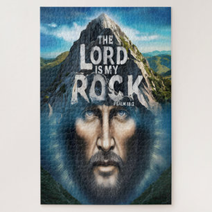 Divine Faith: The Lord Is My Rock Jigsaw Puzzle