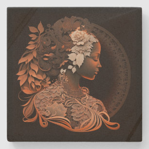 DIVINE FEMININE #1 TILE COASTER