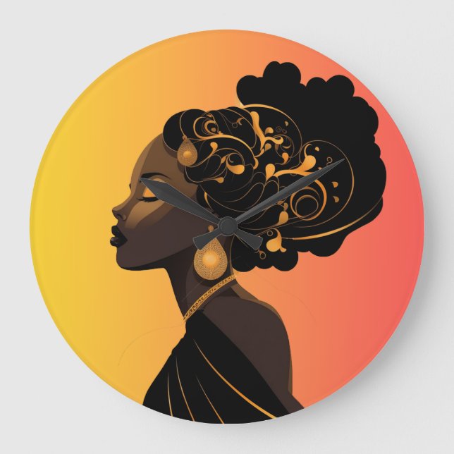 DIVINE FEMININE #3  CLOCK (Front)