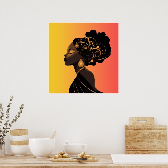 DIVINE FEMININE #3 POSTER (Kitchen)