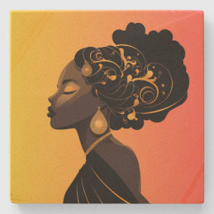 DIVINE FEMININE #3 TILE COASTER