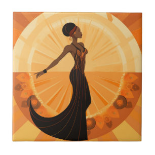 DIVINE FEMININE #5 CERAMIC TILE