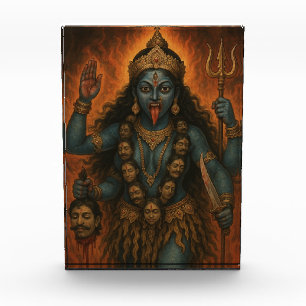 Divine Feminine Kali Goddess Photo Block