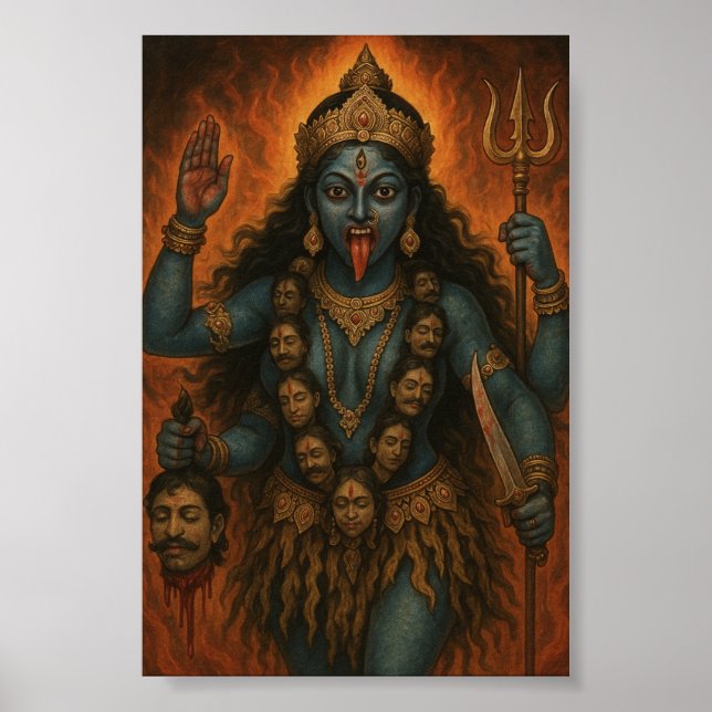 Divine Feminine Kali Goddess  Poster (Front)