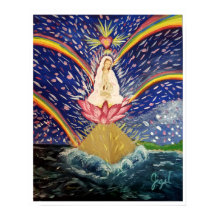 Divine Feminine Rising matte paper poster