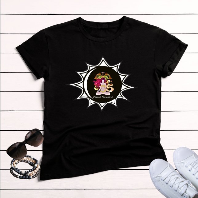Divine Feminine Sacred Mandala T-Shirt (Creator Uploaded)