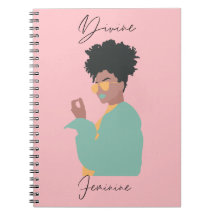Divine Feminine Spiral Notebook