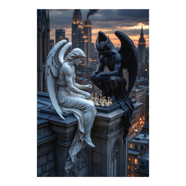 Divine Game at Twilight Photo Print (Front)