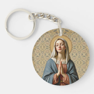 Divine Grace Prayer Key Ring