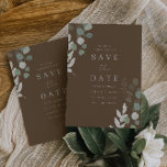 Divine Greenery Elegant Wedding Save The Date<br><div class="desc">Divine Greenery Elegant Wedding Save the Date

See matching collection in Niche and Nest Store</div>