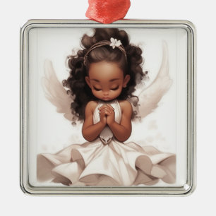 Divine Guardian Harmony Metal Ornament