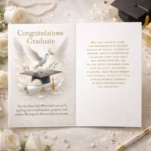Divine Guidance Graduation Celebration Theme Card