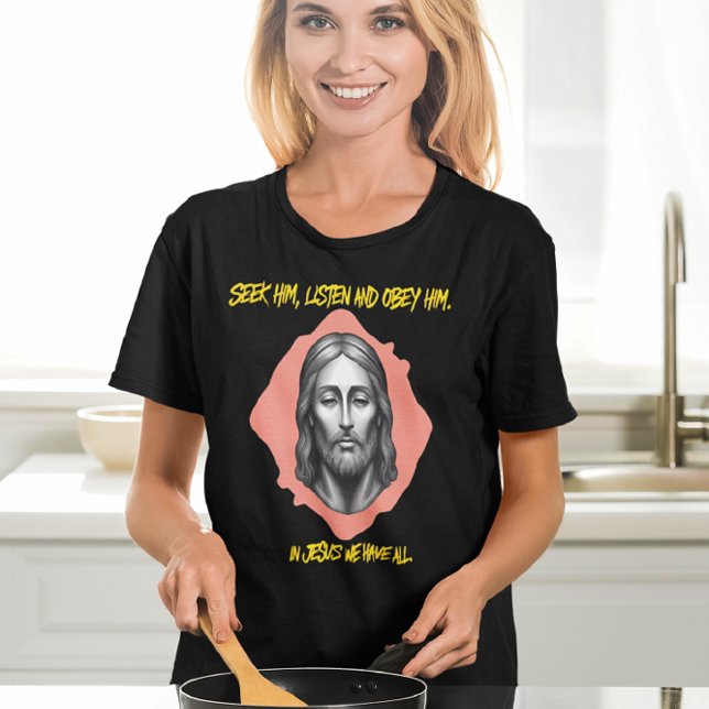 Divine Guidance: Seek, Listen, Obey T-Shirt (Creator Uploaded)