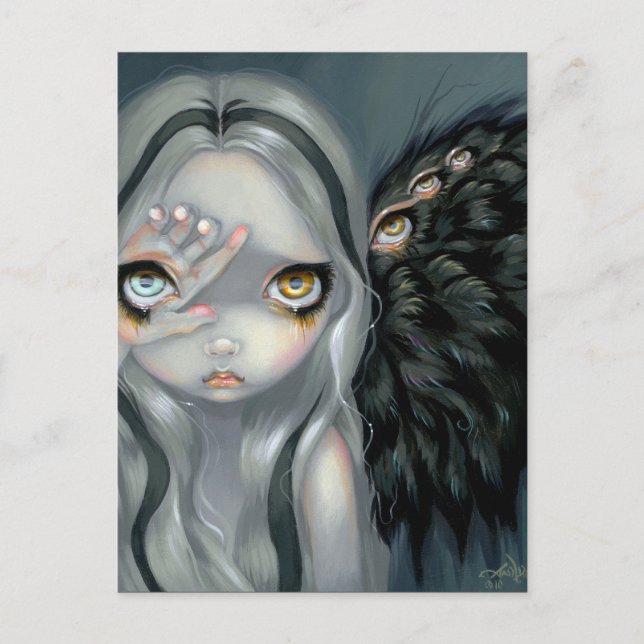 "Divine Hand" Postcard (Front)