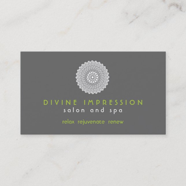 Divine Impression Business Card (Front)