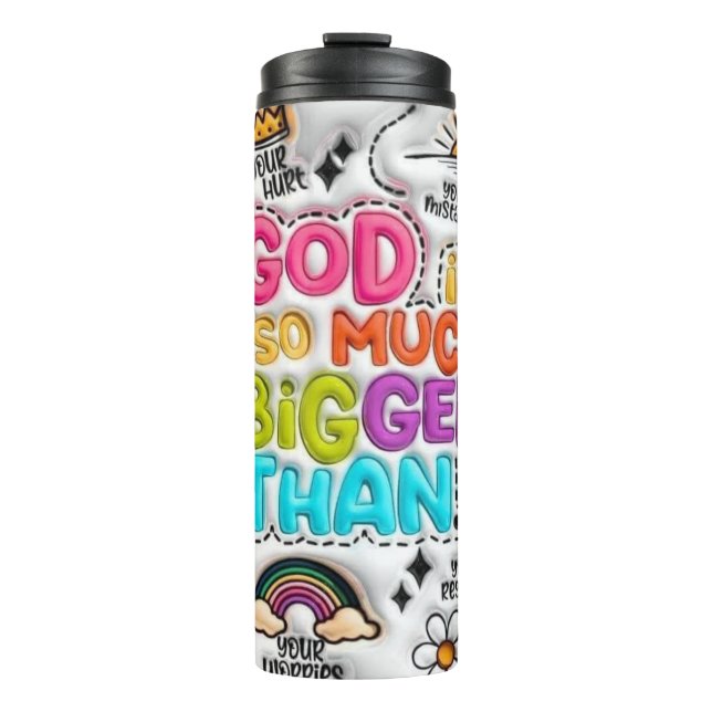 Divine Infinity  Thermal Tumbler (Front)