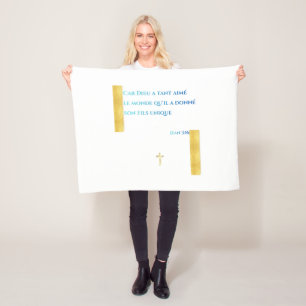 Divine Inspiration Fleece Blanket