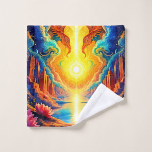 Divine Light City Awakening Bath Towel Set