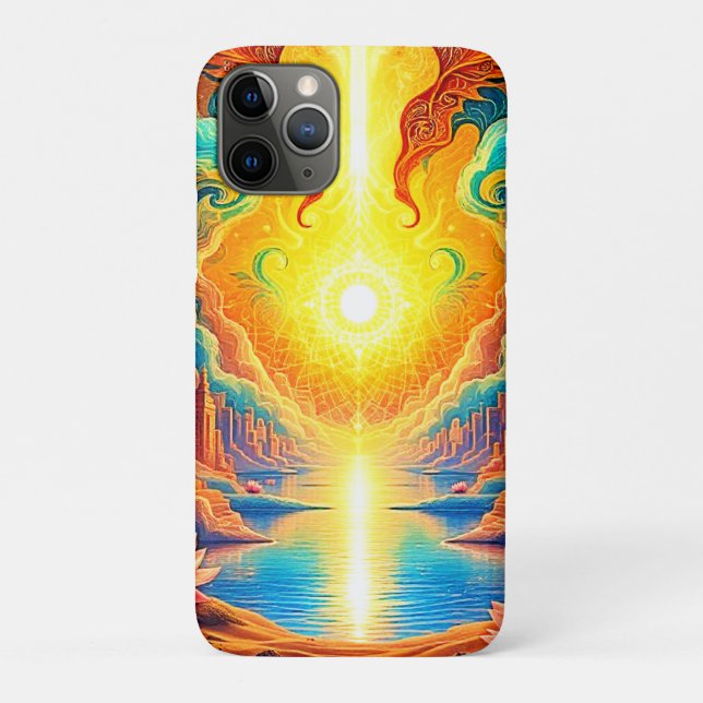 Divine Light City Awakening Case-Mate iPhone Case (Back)