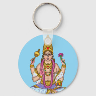 Divine Lord Chandra Keychain