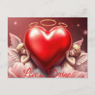 Divine Love  Holiday Postcard