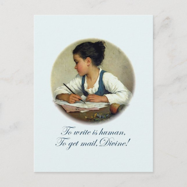 Divine Mail Postcard (Front)