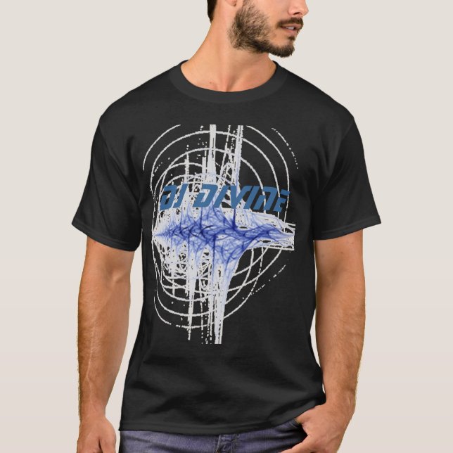 Divine Men's Sound Wave T-Shirt (Front)